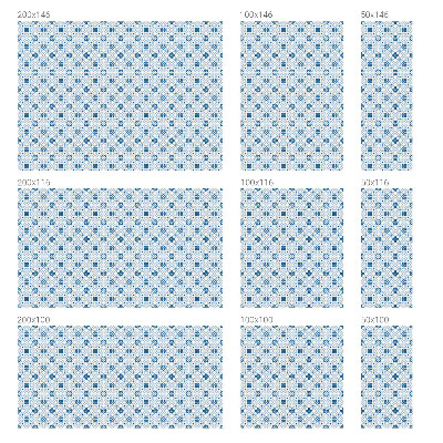 Dekoračná fólia na sklo vitráž Kachľové dekorácie