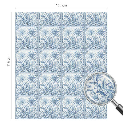 Fólia na okno na ochranu súkromia Tropická krajina