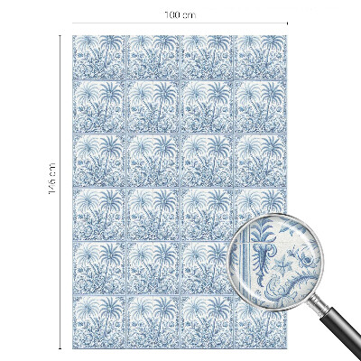 Fólia na okno na ochranu súkromia Tropická krajina