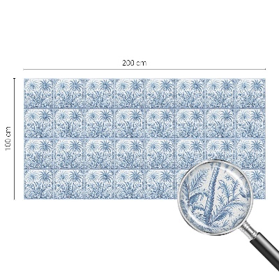 Fólia na okno na ochranu súkromia Tropická krajina