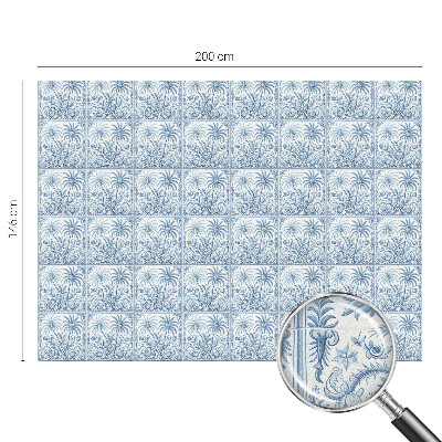 Fólia na okno na ochranu súkromia Tropická krajina