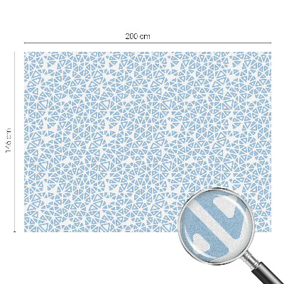 Privátna fólia na okno vitrážová Geometrické vzory