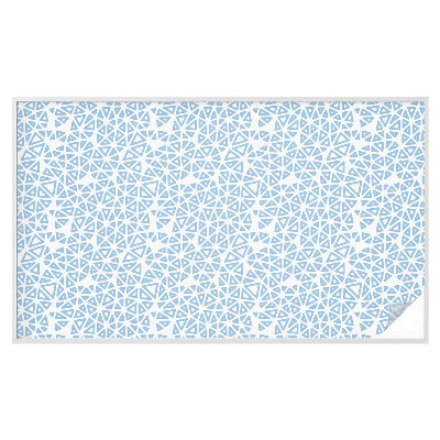 Privátna fólia na okno vitrážová Geometrické vzory