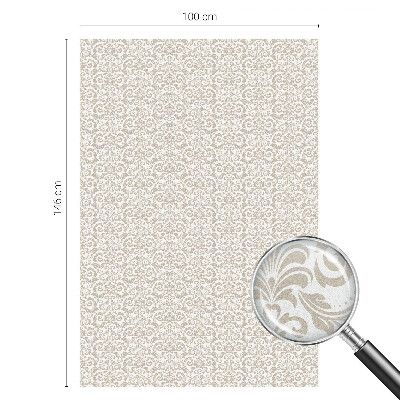 Samolepiaca fólia na sklo Dekoratívna elegancia