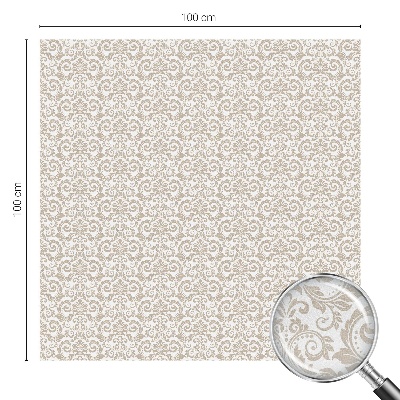 Samolepiaca fólia na sklo Dekoratívna elegancia