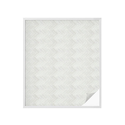 Privátna fólia na okno vitrážová Sivá rybia kosť