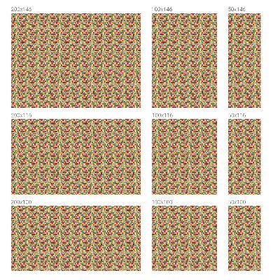 Fólia na okno na ochranu súkromia Farebná abstrakcia