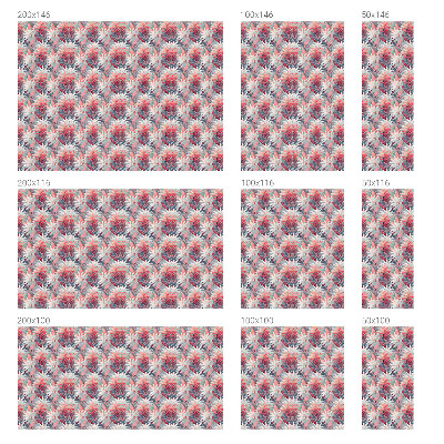 Dekoračná fólia na sklo vitráž Kvetinové listy