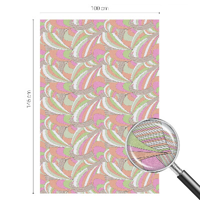 Samolepiaca fólia na sklo Farebný cikcak