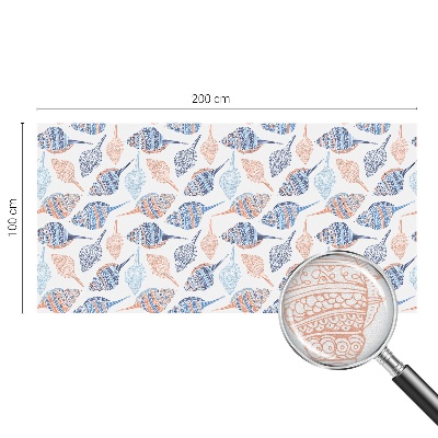 Fólia na okno na ochranu súkromia Morské mušle