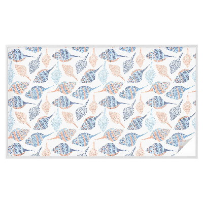 Fólia na okno na ochranu súkromia Morské mušle