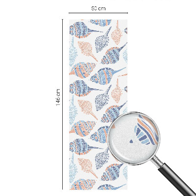 Fólia na okno na ochranu súkromia Morské mušle