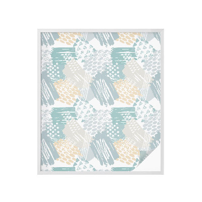 Privátna fólia na okno vitrážová Abstraktná mozaika