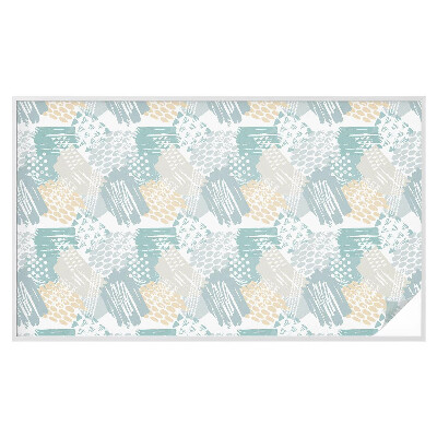 Privátna fólia na okno vitrážová Abstraktná mozaika