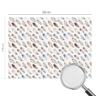 Samolepiaca fólia na sklo Boho perie