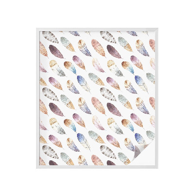 Samolepiaca fólia na sklo Boho perie