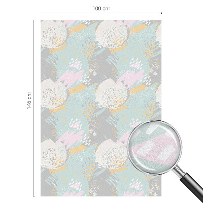 Privátna fólia na okno vitrážová Abstraktná harmónia