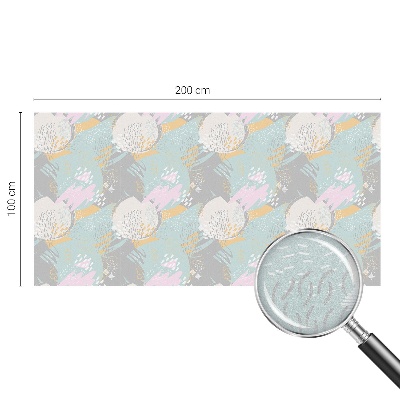 Privátna fólia na okno vitrážová Abstraktná harmónia