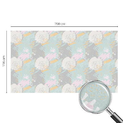 Privátna fólia na okno vitrážová Abstraktná harmónia