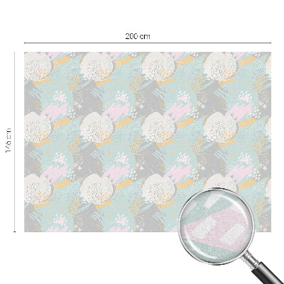 Privátna fólia na okno vitrážová Abstraktná harmónia