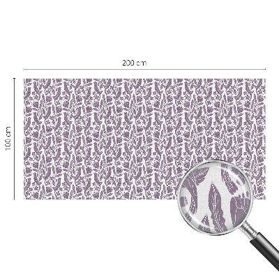 Fólia na okno na ochranu súkromia Ľudové motívy