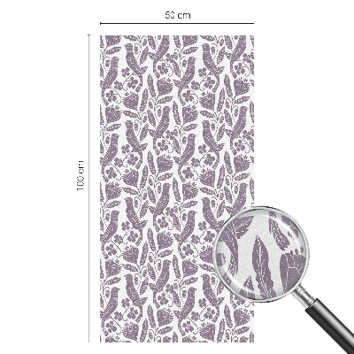 Fólia na okno na ochranu súkromia Ľudové motívy