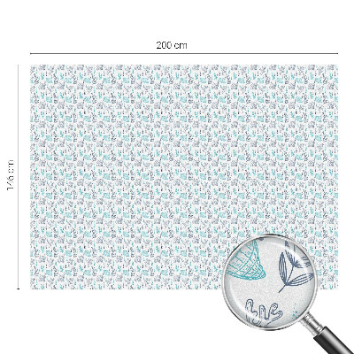 Fólia na okno na ochranu súkromia Námorná harmónia