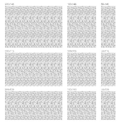 Privátna fólia na okno vitrážová Geometrické vzory