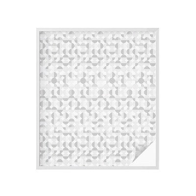 Privátna fólia na okno vitrážová Geometrické vzory