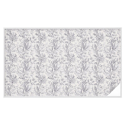 Dekoračná fólia na sklo vitráž Listy a motýle