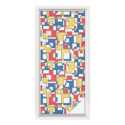 Samolepiaca fólia na sklo Geometrické tvary