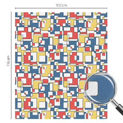 Samolepiaca fólia na sklo Geometrické tvary