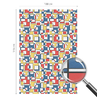 Samolepiaca fólia na sklo Geometrické tvary