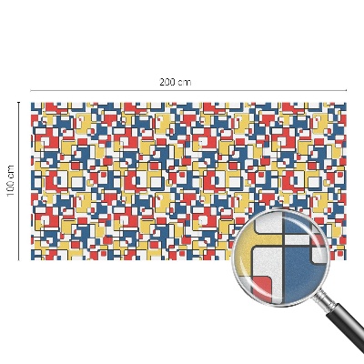 Samolepiaca fólia na sklo Geometrické tvary