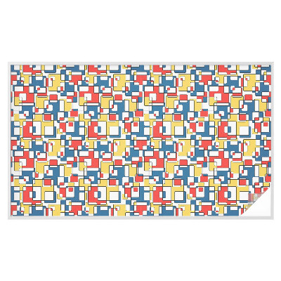 Samolepiaca fólia na sklo Geometrické tvary