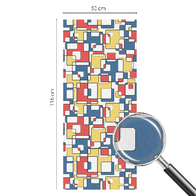 Samolepiaca fólia na sklo Geometrické tvary
