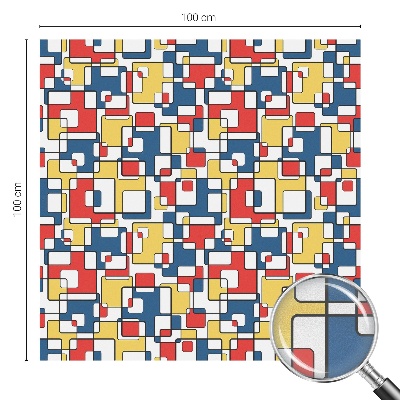 Samolepiaca fólia na sklo Geometrické tvary