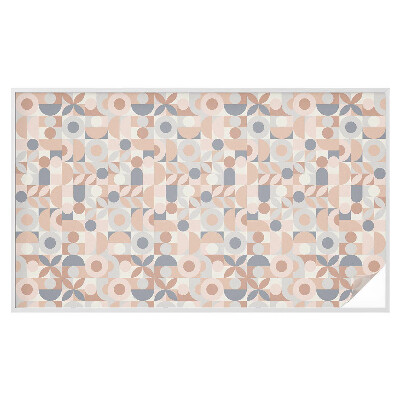 Samolepiaca vitráž na okno a dvere Abstraktná mozaika