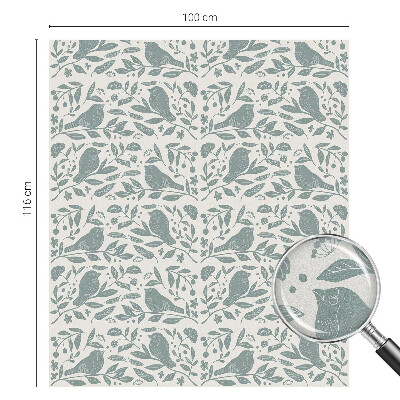 Fólia na okno na ochranu súkromia Motív vtáka