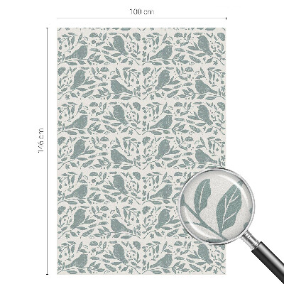 Fólia na okno na ochranu súkromia Motív vtáka