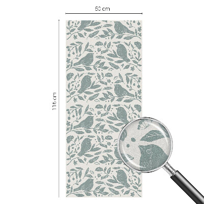 Fólia na okno na ochranu súkromia Motív vtáka