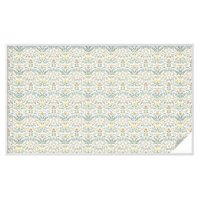 Dekoračná fólia na sklo vitráž Kvetinová symetria