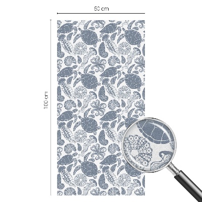 Samolepiaca fólia na sklo Oceánsky život