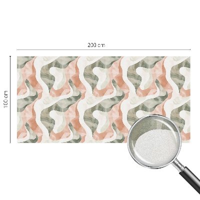 Fólia na okno na ochranu súkromia Farebné vlny