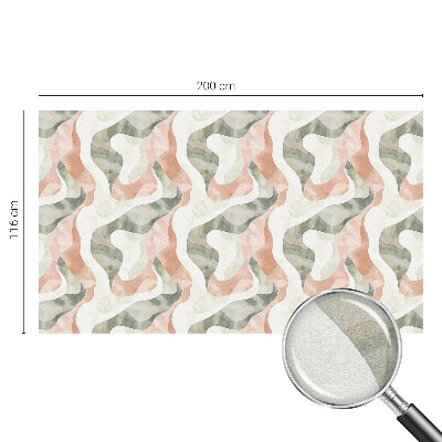 Fólia na okno na ochranu súkromia Farebné vlny