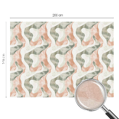 Fólia na okno na ochranu súkromia Farebné vlny