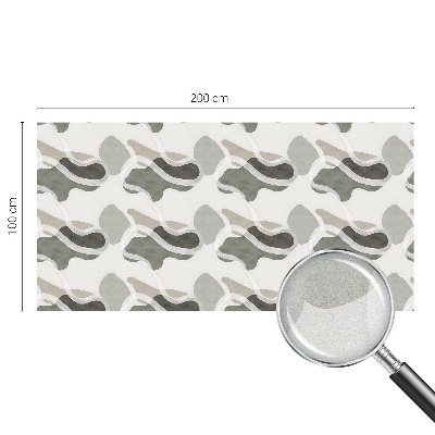 Fólia na okno na ochranu súkromia Organický vzor