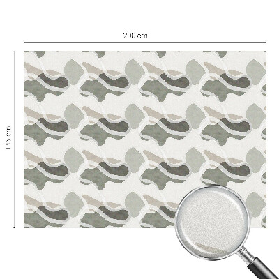 Fólia na okno na ochranu súkromia Organický vzor