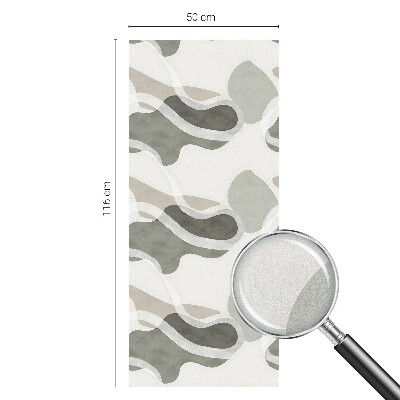 Fólia na okno na ochranu súkromia Organický vzor