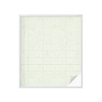 Samolepiaca fólia na sklo Geometrická mozaika